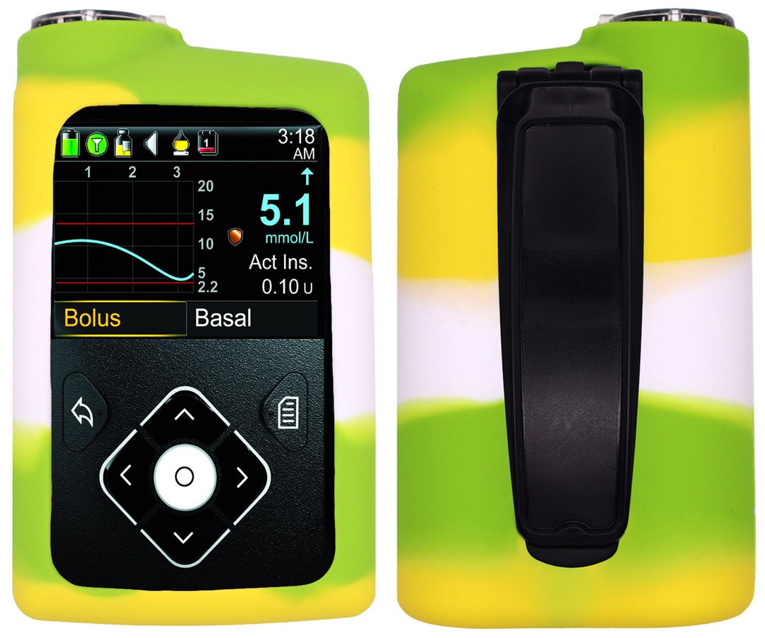 Mixed Color Silicone Case for Medtronic Insulin Pumps minimed 630G
