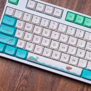 Japanese Style Animal Crossing 147 PCS XDA Profile Anime Keycap Set For Mechanical Keyboard｜Gift for Him|Custom Keycaps|Keycaps ONLY