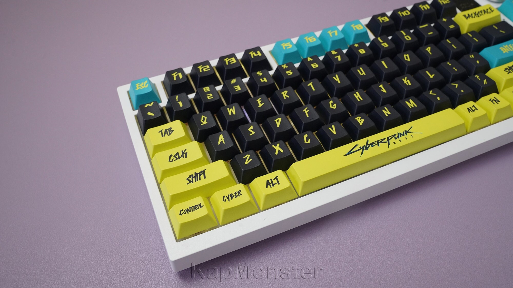 CYBER PUNK Aluminum keycapセット