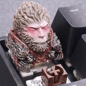 Black Myth Wukong Set Anime Keycap Set For Mechanical Keyboard｜Gift for Him|Custom Keycaps|Keycaps ONLY