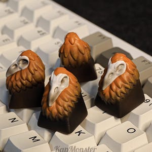 Death God | Clay Handmade | 6.25U Space Key for Mechanical Keyboard | Art Decoration |