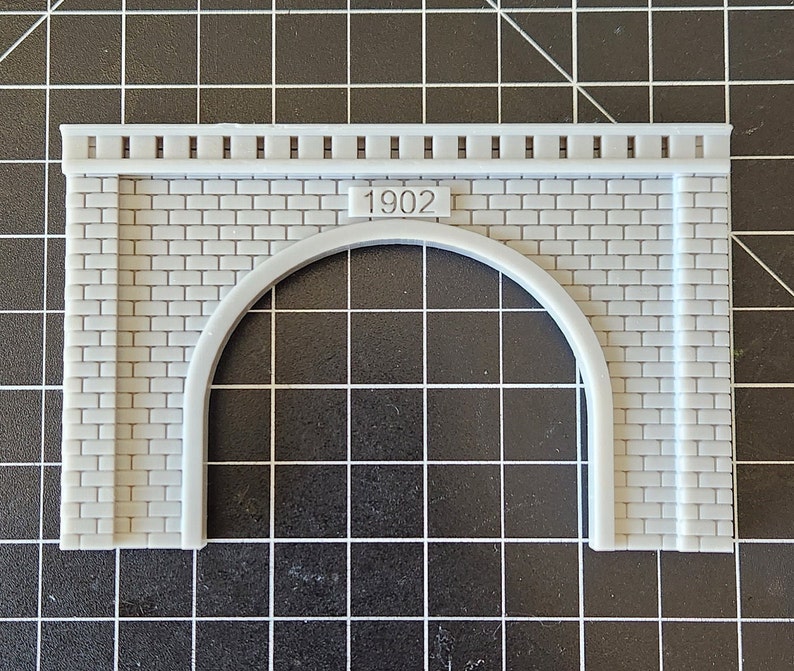 N Scale Customizable Tunnel Portal - Etsy