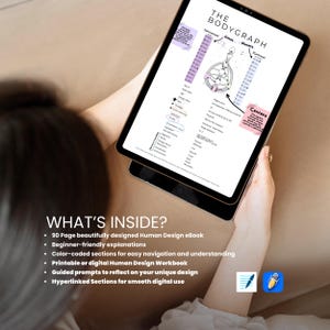 Human Design Starter Kit: Ebook & Workbook (Digital Download) image 2
