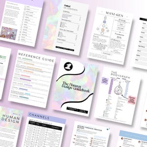 Human Design Starter Kit: Ebook & Workbook (Digital Download) image 4