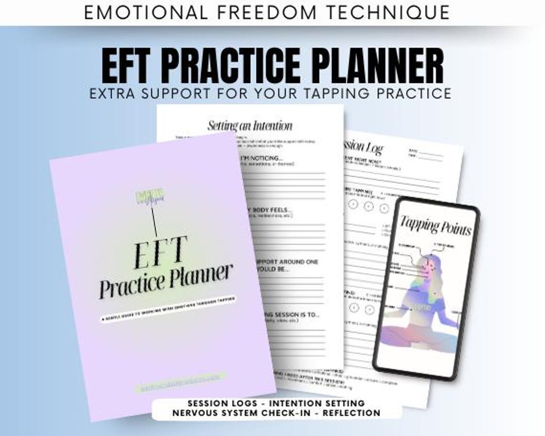 EFT Practice Planner | Emotional Freedom Technique | Printable PDF ...