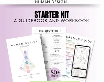 Human Design Starter Kit: Ebook & Workbook (Digital Download)