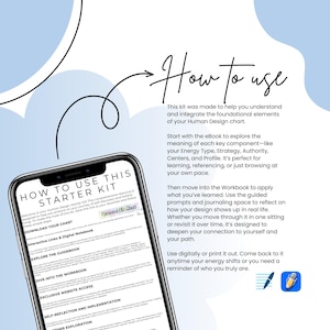 Human Design Starter Kit: Ebook & Workbook (Digital Download) image 8