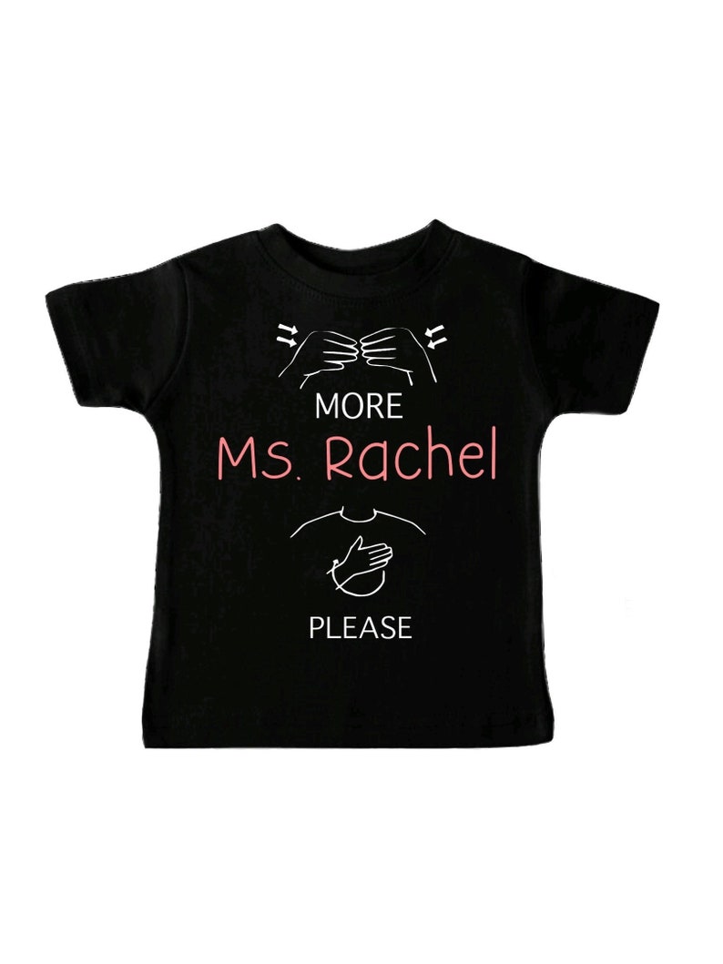 More Ms Rachel Please Sign Language Baby/infant/child/kid Etsy