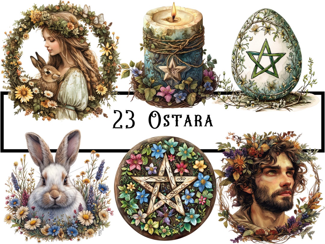 Ostara Clipart, Pagan Holiday Clipart, Wiccan Images, Wheel of the Year ...