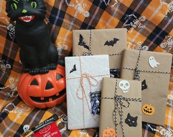 Halloween Blind Date with a Book, Mystery, Horror, Thriller, Suspense, Book lover, Gift, Self-Care Gift, Fall, Spooky