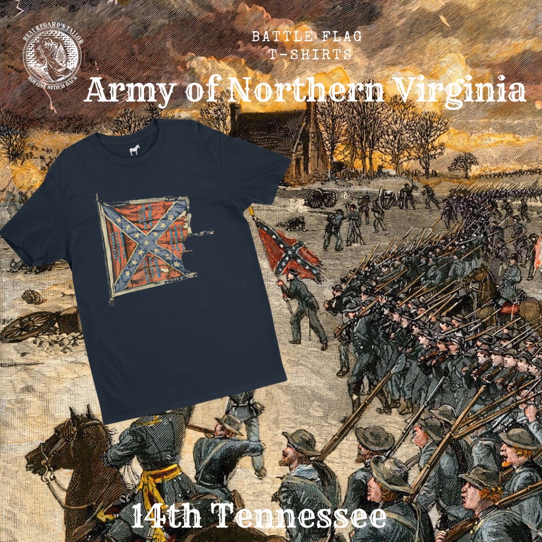 14th Tennessee Archers Tennessee Brigade Flag Shirt Etsy