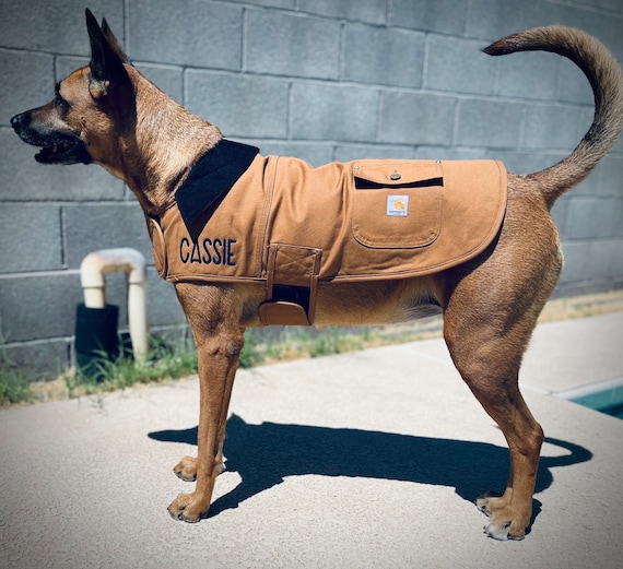 Pink carhartt hotsell dog coat