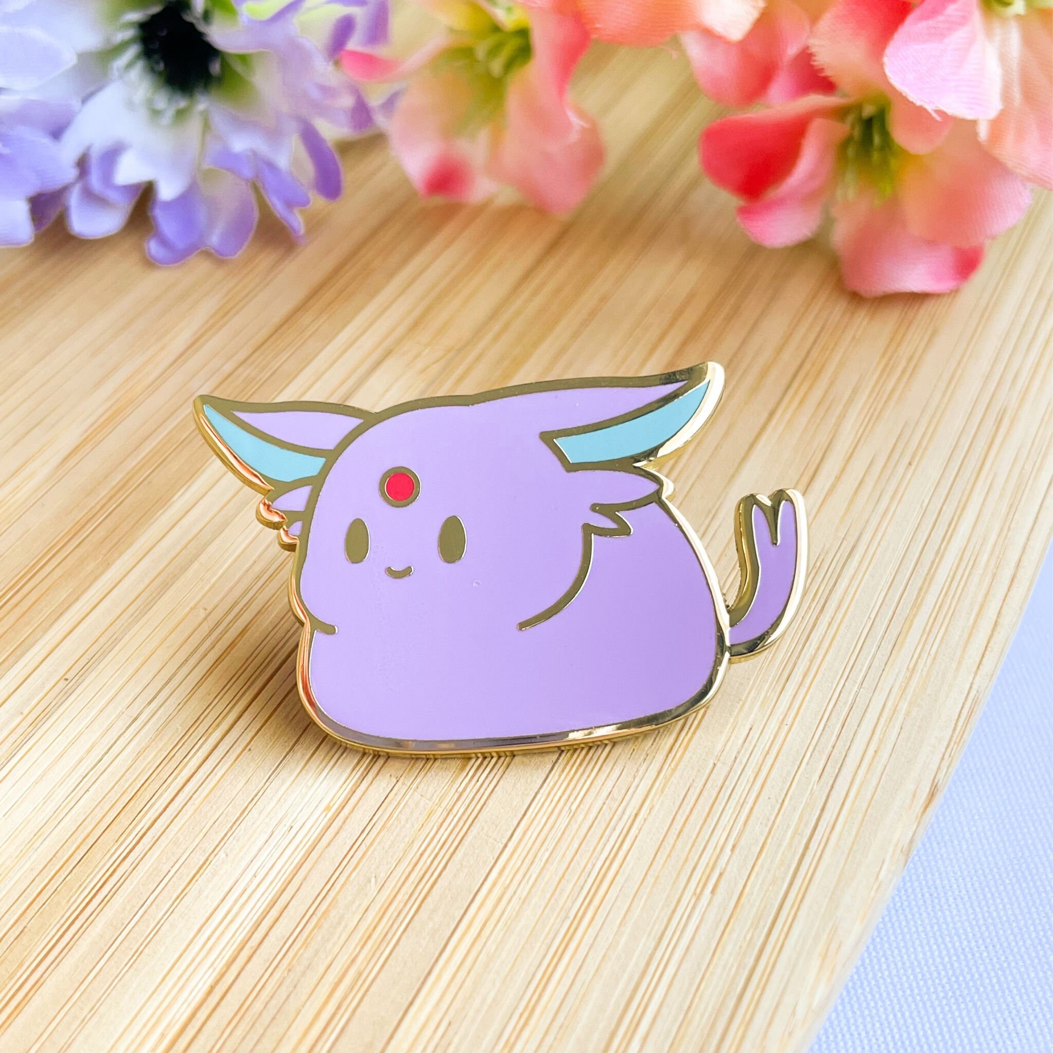 Eevee's Garden - A Floral Eeveelution Enamel Pin Set by EvilsCornerArt —  Kickstarter