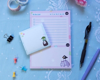 No Face Planner and sticky note