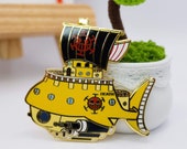 Polar Tang Enamel Pin, Heart Pirate Pin, Pirate Anime Pin - Etsy
