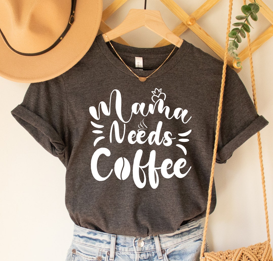 Retro Mama Needs Coffee Mothers Day Gift Coffee Shirt Coffee Lover