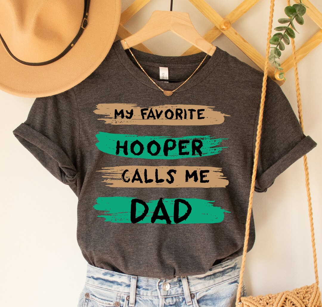 Fathers Day Gift My Favorite Hooper Call Me Papa Shirt for Men Dad