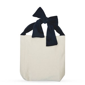 A bag with a bow. Velvet bag. Cotton bag. The bag is for her. Bag. Casual Bag image 4