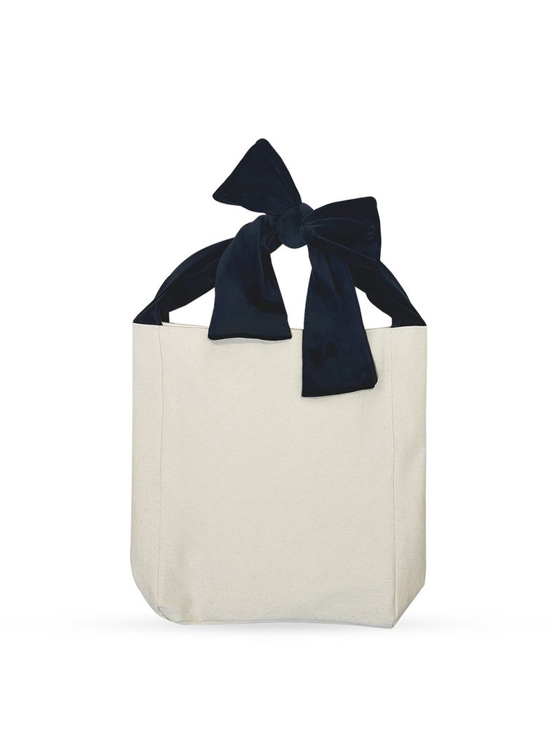A bag with a bow. Velvet bag. Cotton bag. The bag is for her. Bag. Casual Bag image 4