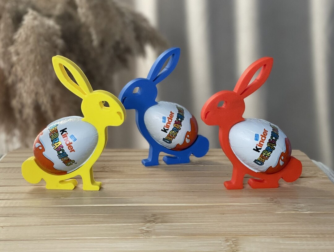 Osterhase Kinder Überraschungsei Halter Für Kinder, Hase, Eierhalter ...
