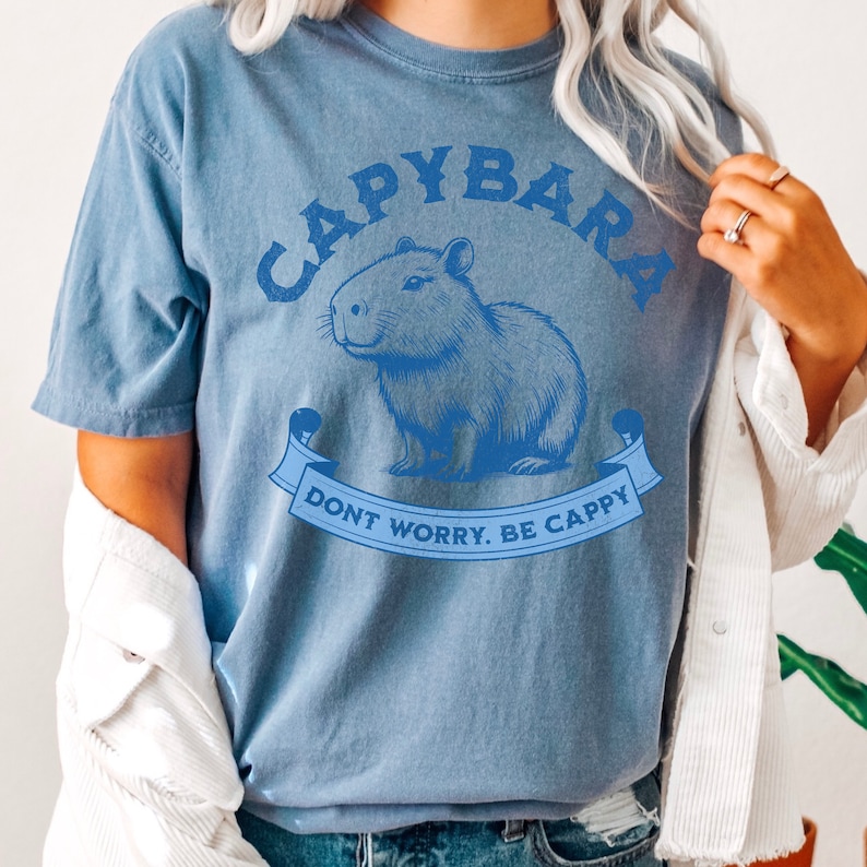 Capybara Shirt, Capybara T Shirt, Funny Capybara Shirt, Top Trending ...