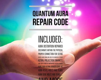 Quantum Aura protection repair Scalar Frequencies body  patch Energize  your aura realignment