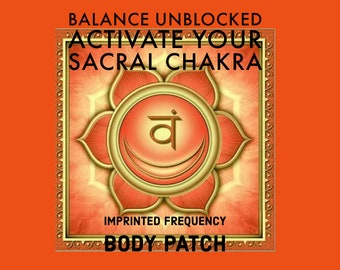 Sacral Chakra balancing cleanse optimize Sacral chakra heal  blocked Sacral activate root chakra scalar frequency 16 body patches
