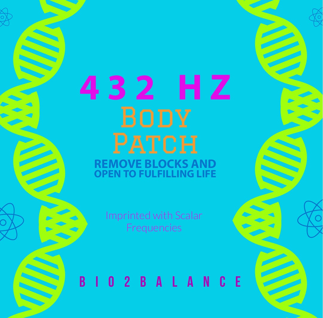 432 Hz Frequency Quantum Scalar Body Patch