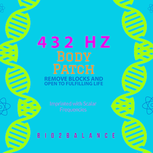 432 Hz Frequency quantum scalar Body Patch