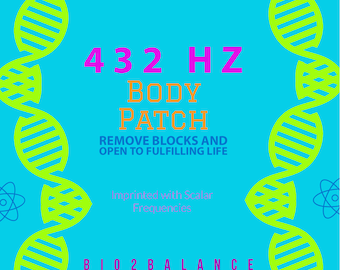 432 Hz Frequency quantum scalar Body Patch