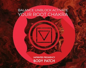 Root Chakra cleanse balancing optimize heal blocked root chakra activate root chakra  scalar  light life wave  frequency 15  body patches