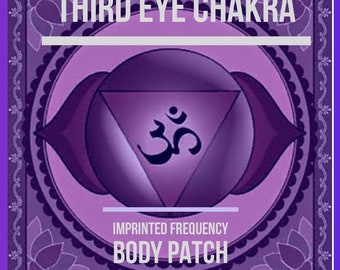 Third Eye Chakra cleanse balancing third eye chakra activation scalar light life wave frequency 15 body patch