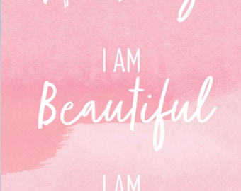 Positive Personal Affirmation biofeedback session. Mindfulness gift for practicing meditation for stress relief and self worth. Same day