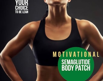 Semaglutide Scalar frequency motivational  body patch optimize  15 body patches affirm  your choice to a leaner you NOW life wave