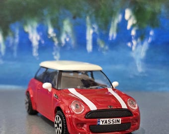Mini Cooper 1:43 Minichamps Blue - Etsy