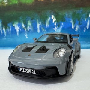 Custom Porsche 911 GT3 RS Model - Official Licensed- 1:36, Gift for Men, Boyfriend, Husband, boy, girl - Car Enthusiast Collectible Boxed