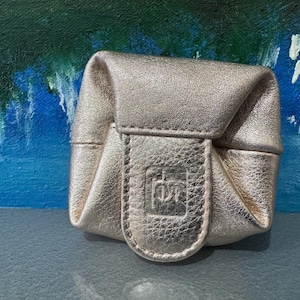 Luxury Soft Leather Coin Purse – Small Change Pouch, Pocket Money Holder, Primehide 716, Gift for Him or Her, Boxed