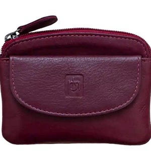 Prime Hide Weiches Leder Kleine Geldbörse Beutel für Frauen Verschiedene Farben Beutel mit Schlüsselbund Mini Geldbörse Für Damen Reißverschluss Geschenkidee Box