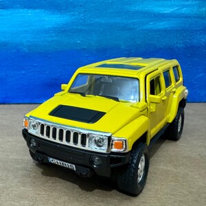 Auto giocattolo pressofusa Hummer H3 con NOME PERSONALIZZATO - Modello da collezione in scala 1:34 - Regalo unico per papà, marito, fidanzato, in scatola