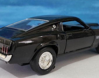 Nex 1/24 - Ford Mustang BOSS 429 1969 Black Diecast Scale