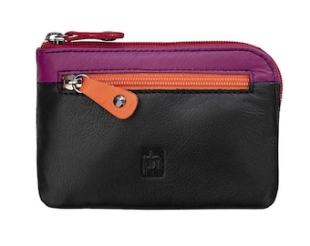 Soft Leather Coin Purse – Zip Closure Small Wallet for Women – Multicolour Gift Boxed – Mother’s Day Gift, Premium Real Leather Pouch Boxed
