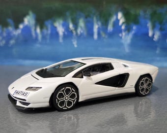 1990 Lamborghini Diablo (red) | 1:18 Bburago Diecast Car - Etsy