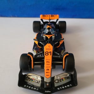 F1 McLaren MCL60 2023 British GP Oscar Piastri #81, model kolekcjonerski w skali 1/43, który fan wyścigów musi mieć Nowy w pudełku