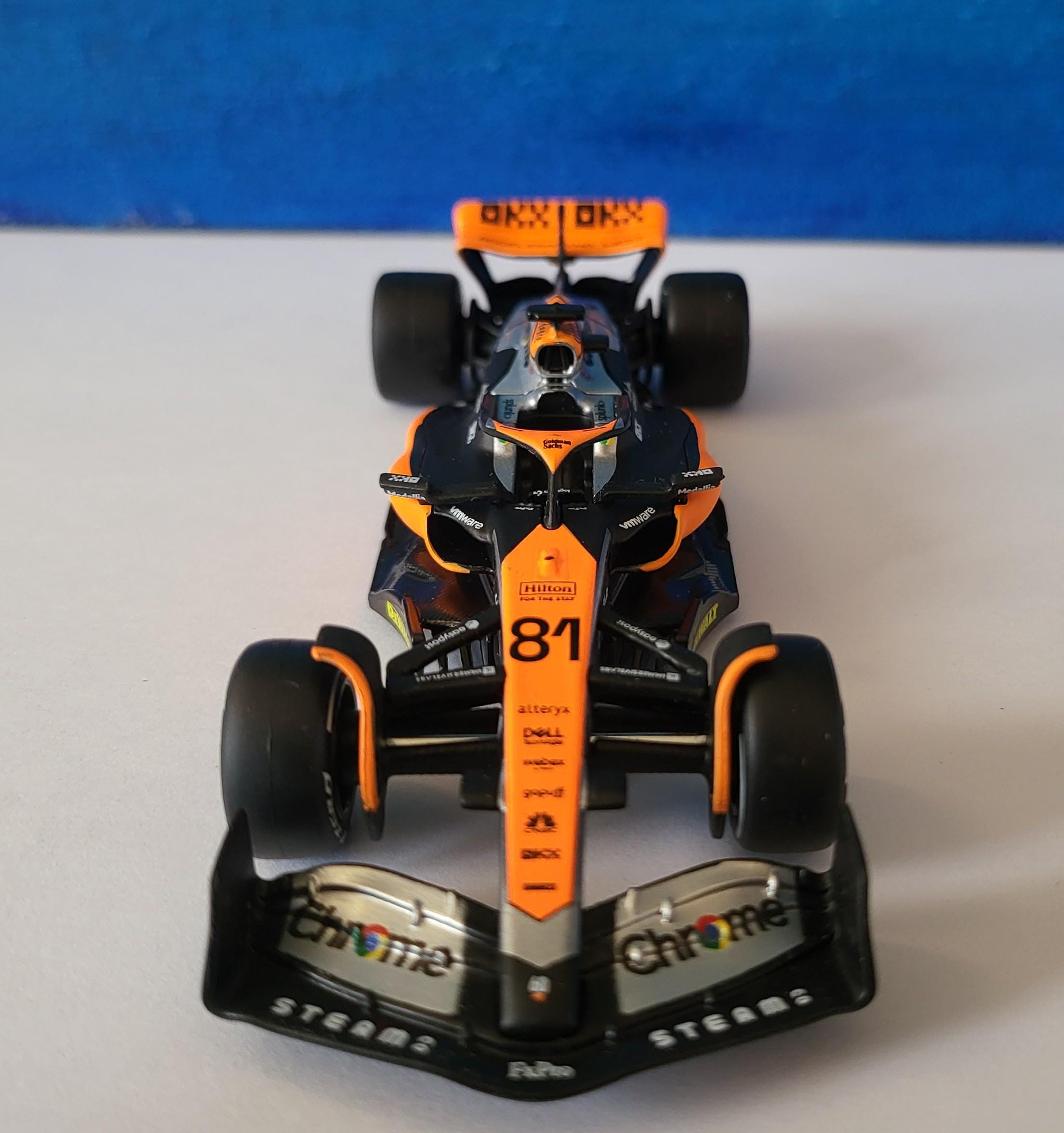McLaren MCL60 Oscar Piastri #81 – Miniature Minichamps 1/43 – GP Australie 2023