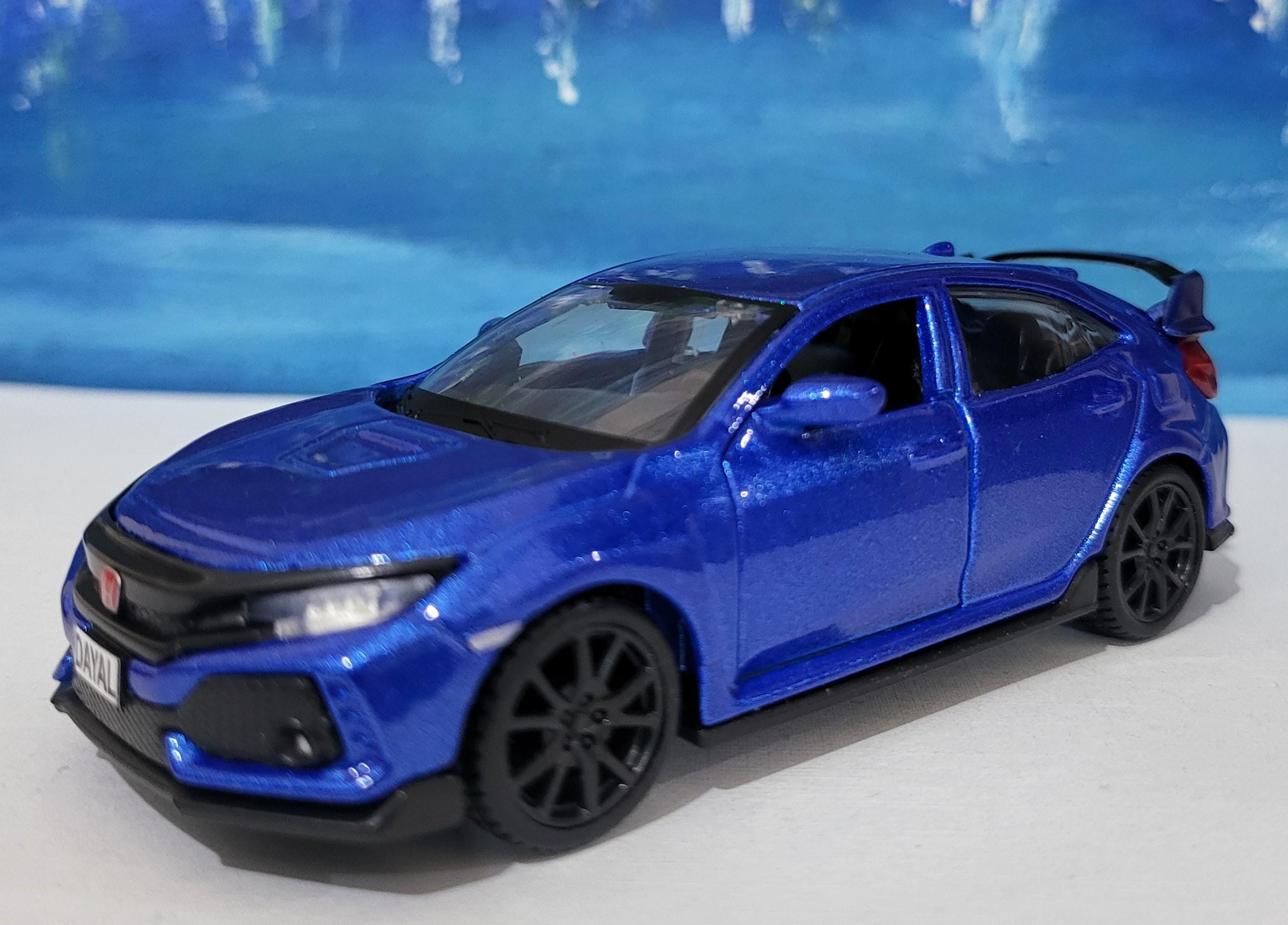 New Honda TYPE R Hatchback Model Car| Personalised Name Plate Diecast ...