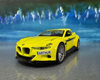 Auto Giocattolo BMW M4 In Metallo Pressofuso Scala 1:36 – Ritirabile, Regalo Per Bambini