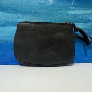 Porte-monnaie délavé Cancun - Pochette zippée pour clés, bagues et monnaie - Cadeau de fête des Mères pour femme et fille - Coffret cadeau - Usage quotidien