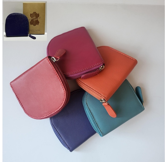 Portamonete in pelle Prime Hide Vassoio con cerniera per monete