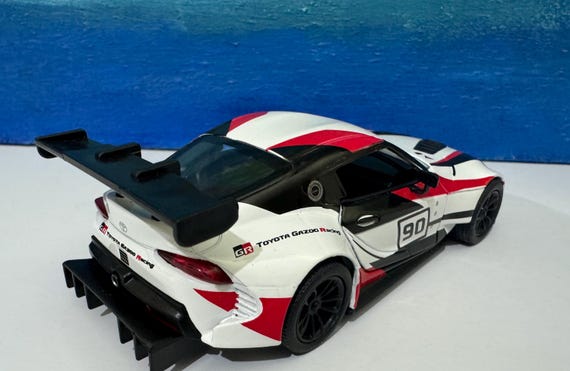 Toyota GR Supra Racing Concept 1:36 Diecast Car, White