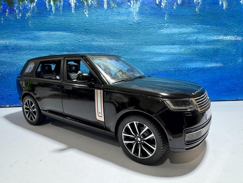 Personalized/custom Name Plate Range Rover SV 2022 1:24 Model - Light ...